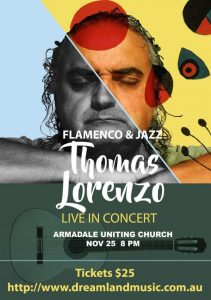 Melbourne Guitar Concerts November 25 2016 Thomas Lorenzo
